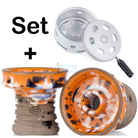 Hmd narghilea - Set Creuzet + HMD - Portocaliu