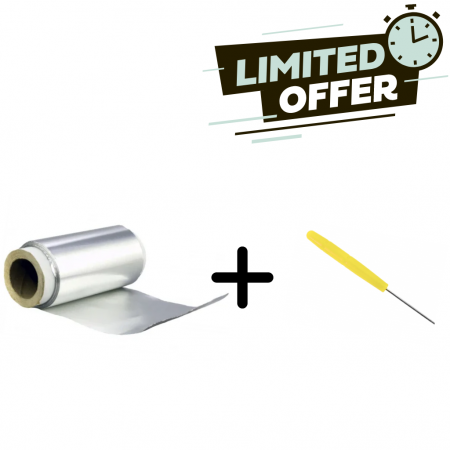 Promotii - Set Folie de aluminiu narghilea + Poker