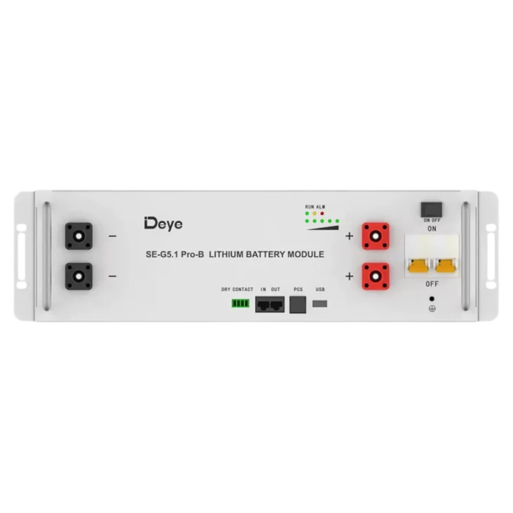 Acumulator Deye SE-G5.1 Pro-B – 5.12kWh, 51.2V, baterie LiFePO4 compatibilă cu sisteme fotovoltaice [2]