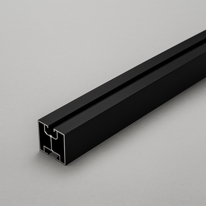Profil aluminiu negru K-01-2220-CZ – 2220mm [1]