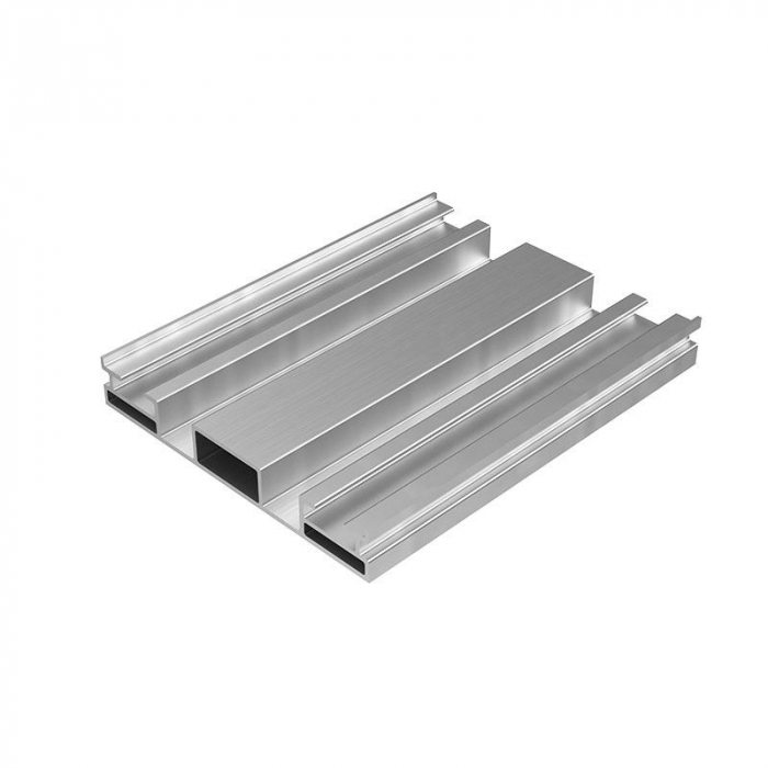 Profil aluminiu K-66-1 – șină spate fotovoltaică [1]
