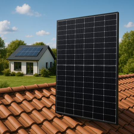 PANOURI FOTOVOLTAICE - Panou solar bifacial Kensol 440W – imagine produs tehnic