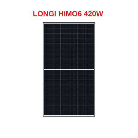 Panou solar Longi 420W Hi-MO6 fotovoltaic monocristalin, LR5-54HTH 415~435M, 420W [1]