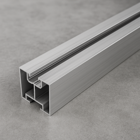 STRUCTURA DE MONTAJ - Profil aluminiu K-01-2400 – șină montaj 2400mm panouri solare