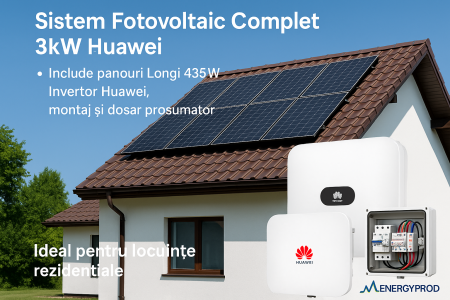 Sistem fotovoltaic complet 3kW Huawei – Montaj inclus [1]