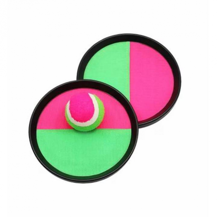 Set Joc interactiv cu sistem de fixare pe mana, palete cu scai si minge [2]