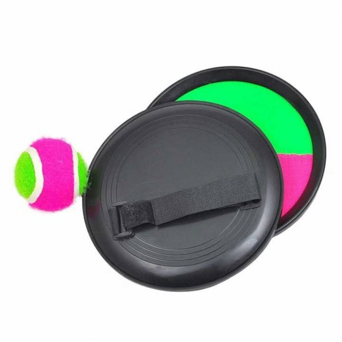 Set Joc interactiv cu sistem de fixare pe mana, palete cu scai si minge [4]