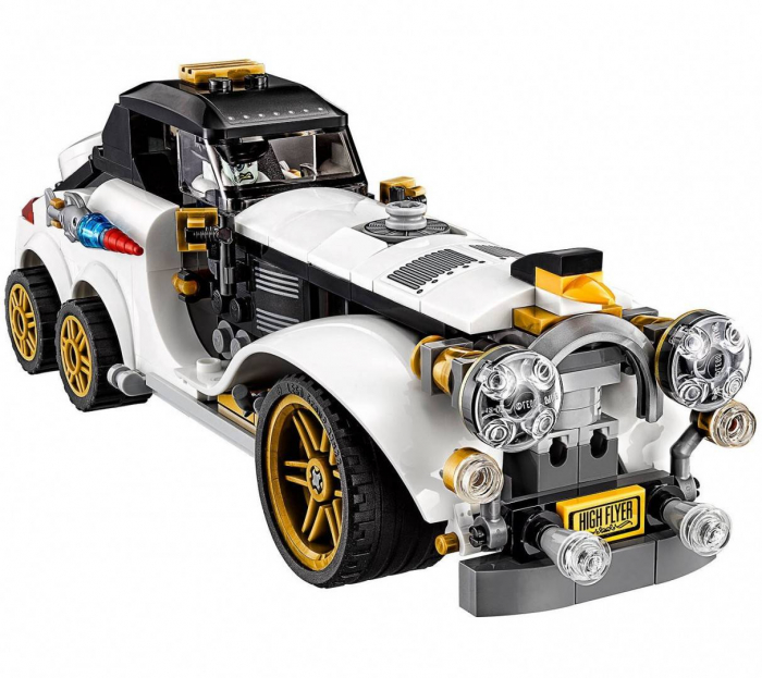 Masina arctica a lui Penguin cu lansator dublu, rachete, miniscuter si doua figurine, 305 piese [2]