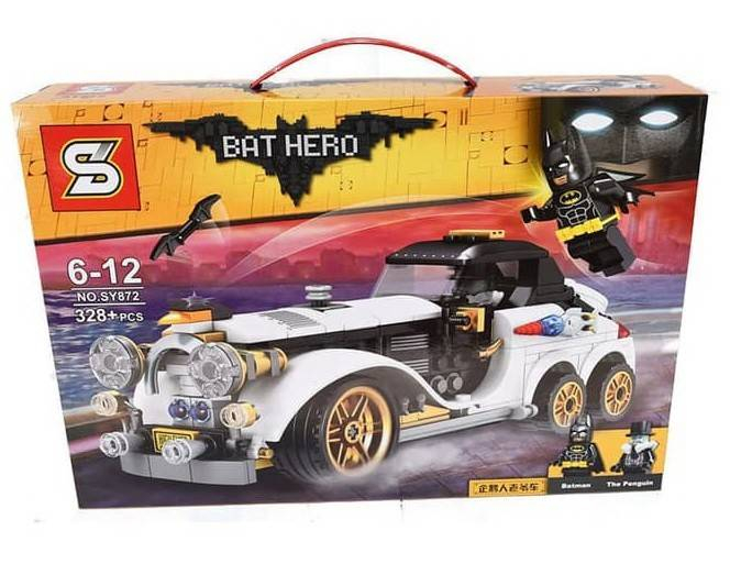 Masina arctica a lui Penguin cu lansator dublu, rachete, miniscuter si doua figurine, 305 piese [5]