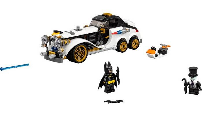 Masina arctica a lui Penguin cu lansator dublu, rachete, miniscuter si doua figurine, 305 piese [4]