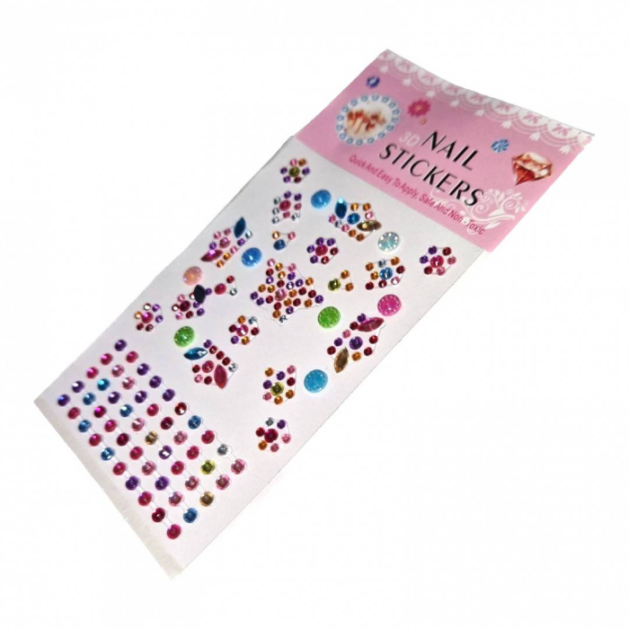 sticker cristale autoadezive, 12 folii, peste 2500 strasuri [2]