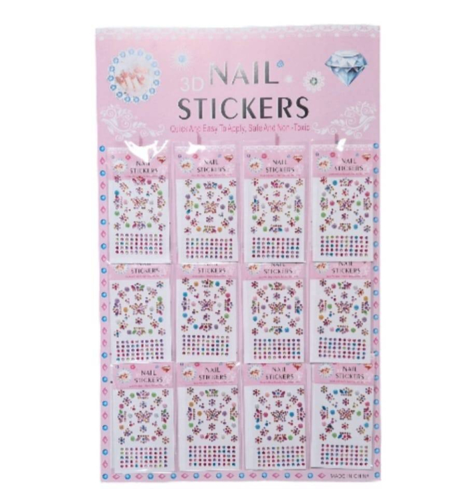 sticker cristale autoadezive, 12 folii, peste 2500 strasuri [7]