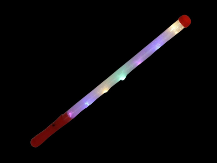 Baghetă Luminoasă LED Magic Glow Stick, 48 cm, Rosu, Ideală pentru Petreceri și Concerte [4]