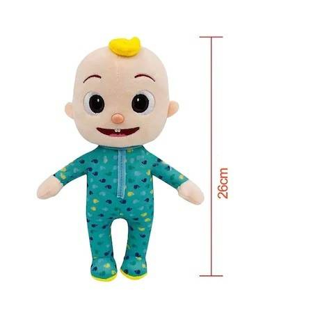 bebelus textil cu detalii brodate, 10 melodii, 26 cm [2]