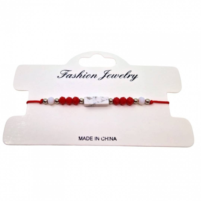 Bratara martisor reglabila cu pietricele fatetate [2]