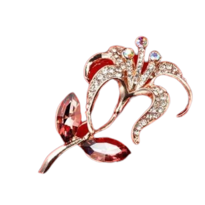 Brosa cu cristale, floare [2]