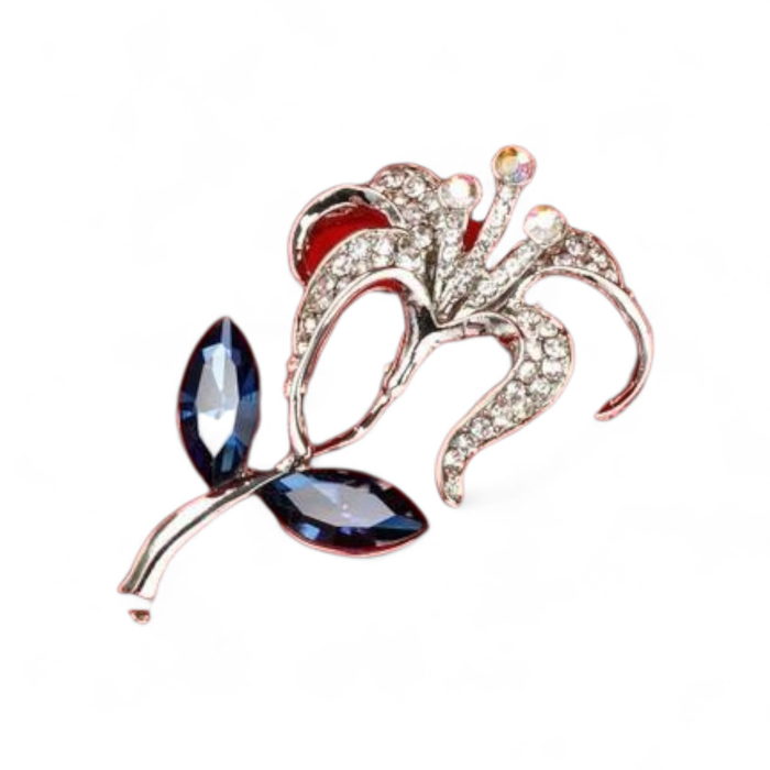 Brosa cu cristale, floare [4]