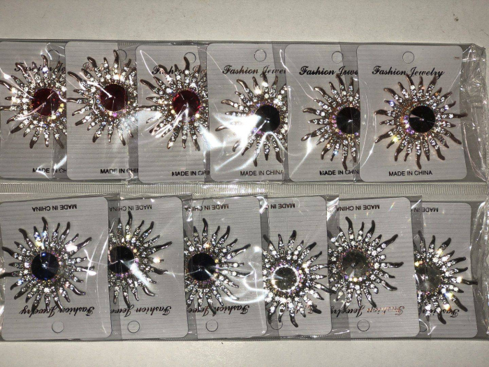 Brosa cu cristale, soare [6]