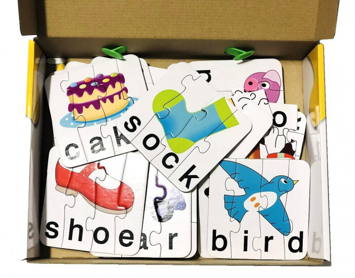 Puzzle educativ pentru invatarea literelor si cuvintelor, 60 piese [3]