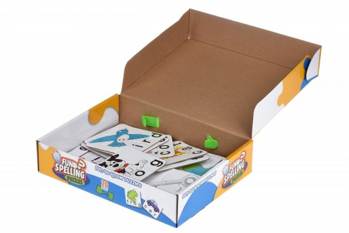 Puzzle educativ pentru invatarea literelor si cuvintelor, 60 piese [5]