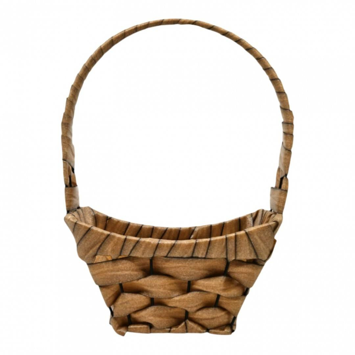 Cos impletit cu toarta, Flower, 17x7x25 cm [2]