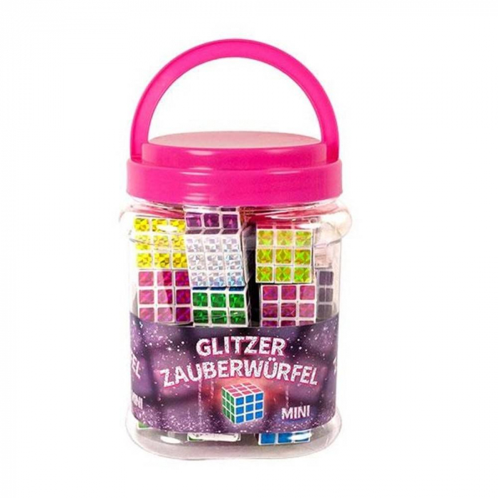 cub magic, tip rubik, mini, Glitter, 3x3, 3 cm, Trendhaus [4]