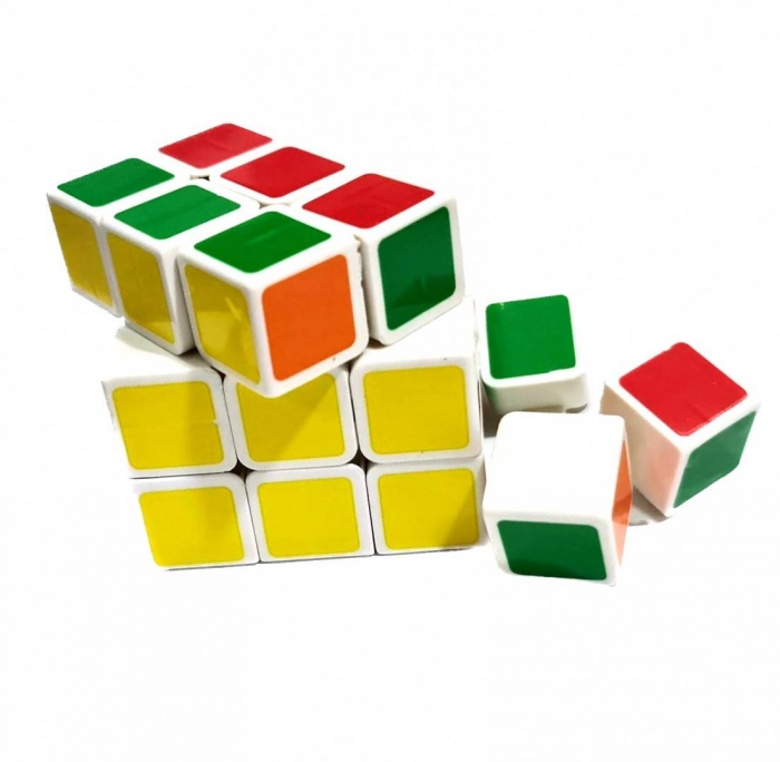 cub magic usor flexibil, joc de constructie tip rubik, 3x3, 5.8 cm [2]