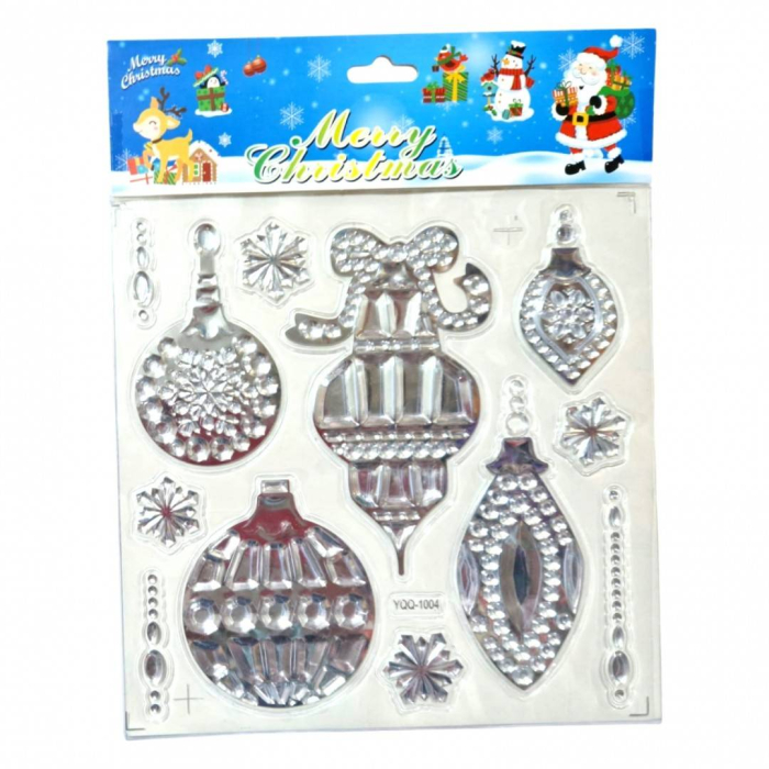 Decoratiune Craciun, abtibild 3D, 23x18 cm [4]