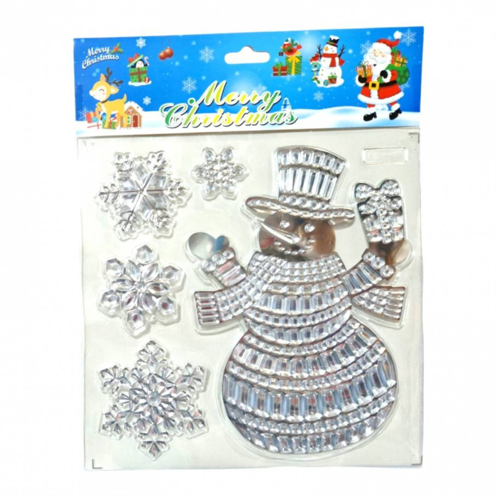 Decoratiune Craciun, abtibild 3D, 23x18 cm [6]