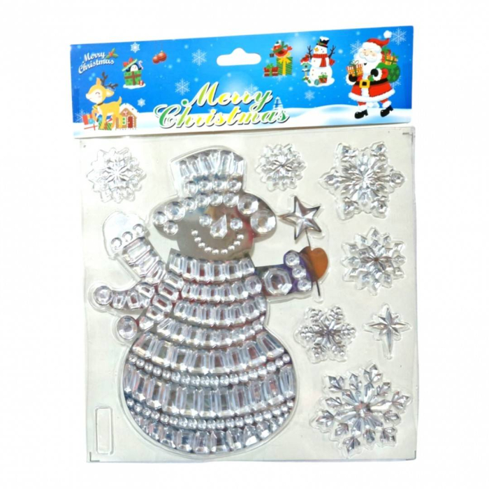 Decoratiune Craciun, abtibild 3D, 23x18 cm [5]