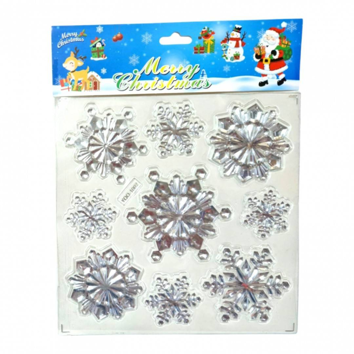 Decoratiune Craciun, abtibild 3D, 23x18 cm [3]