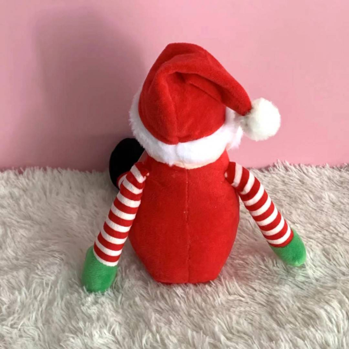 Decoratiune Craciun, jucarie moale din plus, Mos Craciun, 40 cm [2]