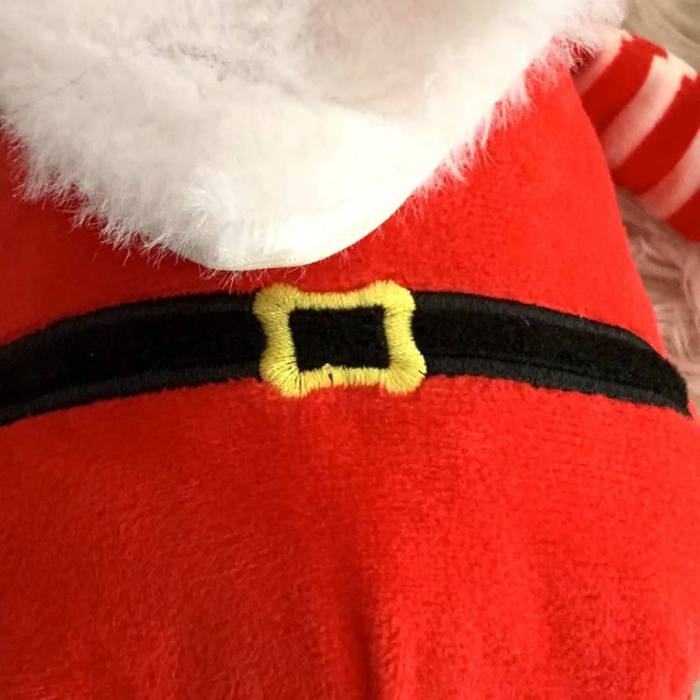 Decoratiune Craciun, jucarie moale din plus, Mos Craciun, 40 cm [4]