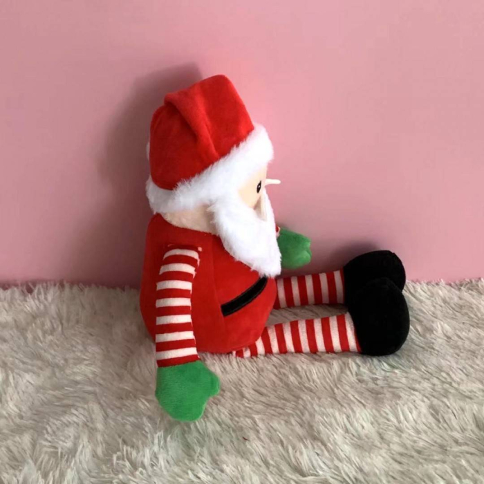 Decoratiune Craciun, jucarie moale din plus, Mos Craciun, 40 cm [3]