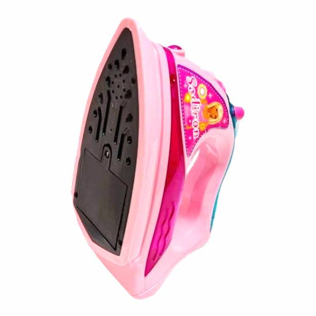 Fier de calcat cu lumini, sunete, roz, 19 cm [2]