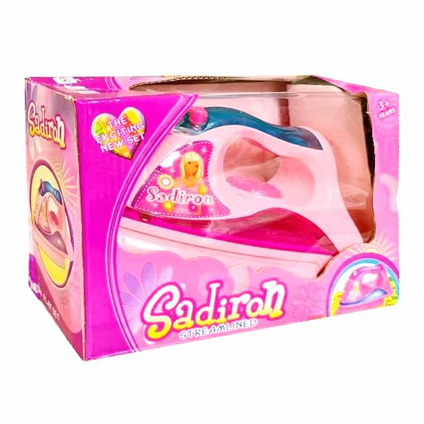 Fier de calcat cu lumini, sunete, roz, 19 cm [3]