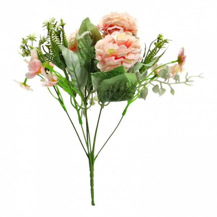 Flori artificiale, buchet de 7 fire, 30 cm [5]