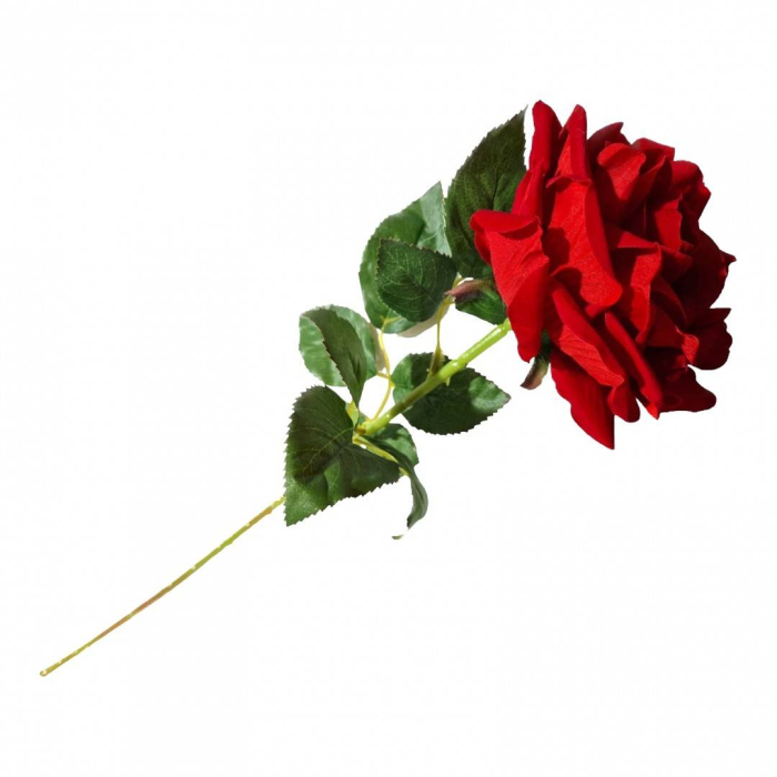 Flori artificiale, fir trandafir, 75 cm [3]