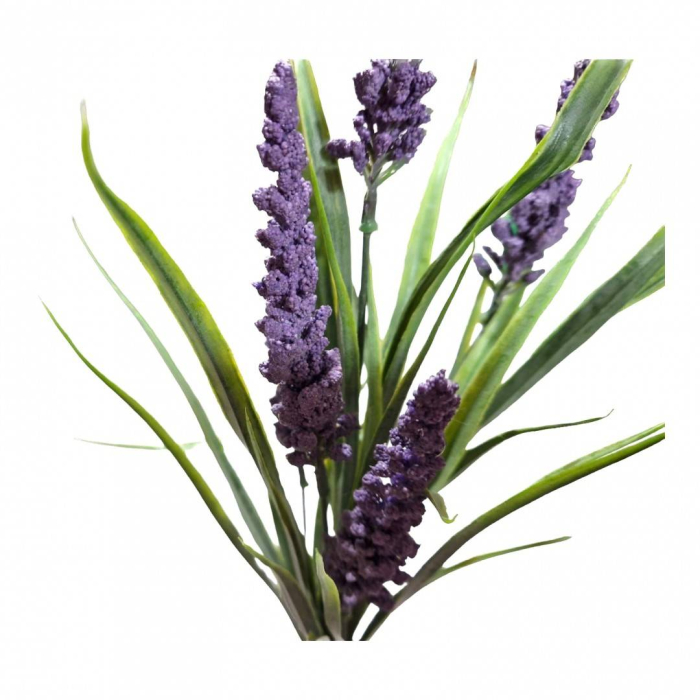 Flori artificiale, lavanda, buchet de 5 fire, 50 cm [2]