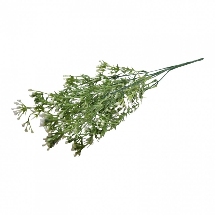 frunze artificiale cu muguri colorati, buchet de 5 fire, 35 cm [3]