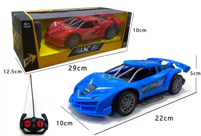 Masina cu telecomanda Fast RC, scara 1:18, albastru [3]