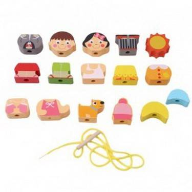 joc de insirat, snuruit cu piese din lemn 3D, cei doi copilasi [2]