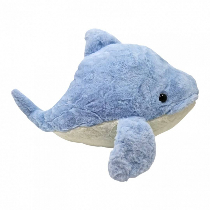 Jucarie de plus delfin albastru, 43 cm [5]