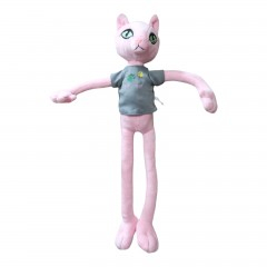 jucarie de plus, pisica cu insertie metalica, elf cat, 50 cm [4]