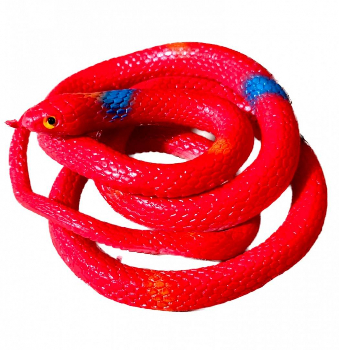 jucarie elastica, sarpe din cauciuc, 110 cm [4]