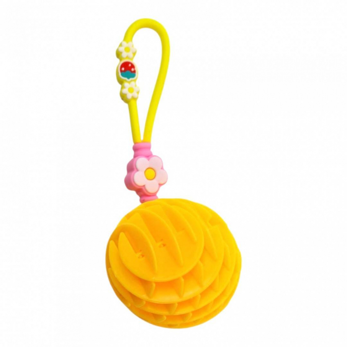 Jucarie interactiva antistres, breloc Worm Fidget Toy, flexibila si modelabila, 15.5 cm [5]