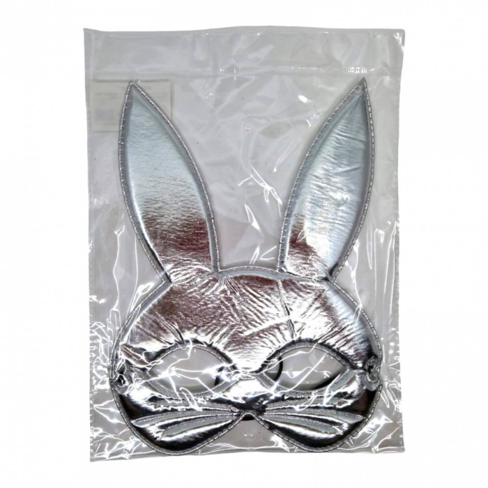 Masca textila pentru copii, iepure, argintiu [3]