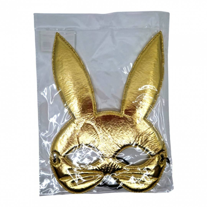 Masca textila pentru copii, iepure, auriu [3]