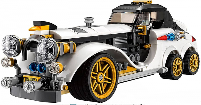 Masina arctica a lui Penguin cu lansator dublu, rachete, miniscuter si doua figurine, 305 piese [6]