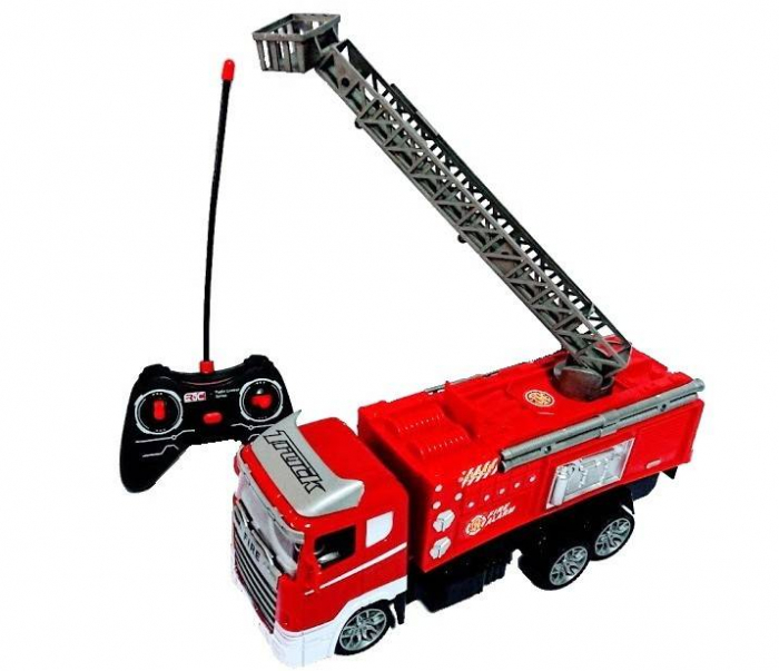 masina de pompieri cu radio comanda, scara mobila 41 cm [3]